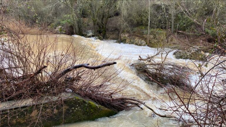 03-El Batan weir during a flood_Spain_032025_CIREF-pichi